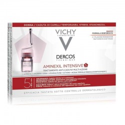 Vichy Dercos Aminexil Intensive 5 - 21 Fiale Anticaduta Donna - Trattamenti anticaduta capelli - 971070673 - Vichy - € 49,93