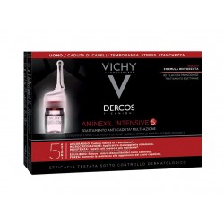 Vichy Dercos Aminexil Intensive 5 - 21 Fiale Anticaduta Uomo - Trattamenti anticaduta capelli - 971070685 - Vichy