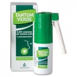 Tantum Verde 0,30% Soluzione Spray Per Mucosa Orale 15 Ml - Farmaci per mal di gola - 022088088 - Tantum Verde - € 9,64