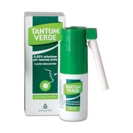 Tantum Verde 0,30% Soluzione Spray Per Mucosa Orale 15 Ml - Farmaci per mal di gola - 022088088 - Tantum Verde - € 8,04