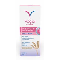 Vagisil Crema Intima 2 In 1 Lenitiva e Preventiva Uso Quotidiano 30 G - Igiene intima - 979683315 - Vagisil - € 9,99