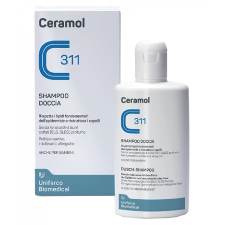 Unifarco Ceramol Shampoo Doccia Flacone 200 Ml Ceramol - 1 Unifarco Ceramol Shampoo Doccia Flacone 200 Ml Ceramol - 1