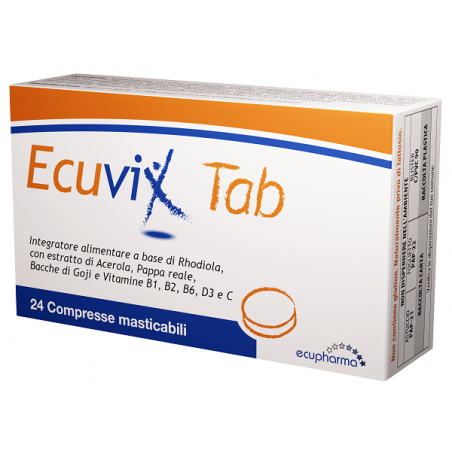 Ecupharma Ecuvix Tab 24 Compresse Masticabili Ecupharma - 1 Ecupharma Ecuvix Tab 24 Compresse Masticabili Ecupharma - 1