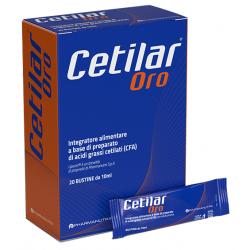 Pharmanutra Cetilar Oro 20 Stick Da 10 Ml - Integratori per dolori e infiammazioni - 947480594 - Pharmanutra - € 19,53