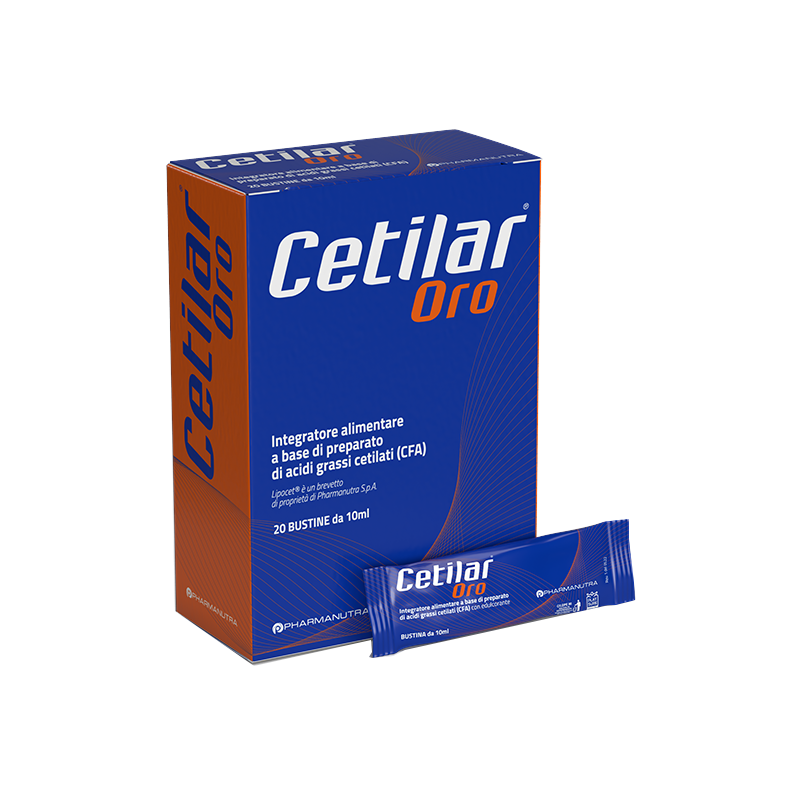Pharmanutra Cetilar Oro 20 Stick Da 10 Ml - Integratori per dolori e infiammazioni - 947480594 - Pharmanutra - € 19,53