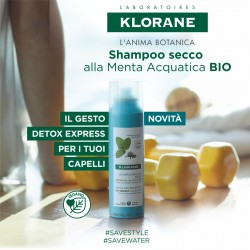 Klorane Shampoo Secco Alla Menta Effetto Freschezza 150 Ml - Shampoo secco - 981391004 - Klorane - € 8,92
