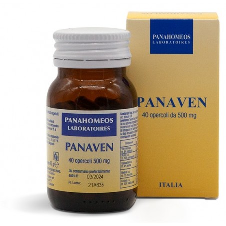 Panahomeos Laboratoires Panaven 40 Opercoli Panahomeos Laboratoires - 1 Panahomeos Laboratoires Panaven 40 Opercoli Panahomeos Laboratoires - 1