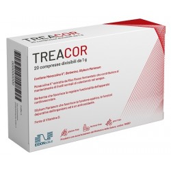 Treacor Integratore Colesterolo Riso Rosso Berberina 20 Compresse Eidon Salus - 1