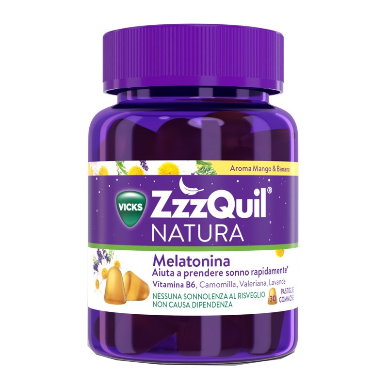 ZzzQuil Natura Mango & Banana 30 Pastiglie Gommose ZzzQuil Natura - 1