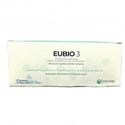 Eubio 3 Integratore di Fermenti Lattici Vivi Probiotici 20 Flaconcini - Integratori e alimenti - 984784239 - Eubio - € 20,86