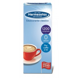 Dompe' Farmaceutici Hermesetas Original 1200 Compresse - Dolcificanti ed edulcoranti - 931122396 - Dompe' Farmaceutici - € 10,40