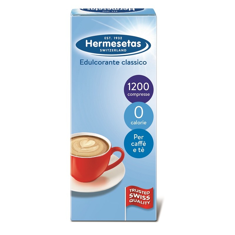 Dompe' Farmaceutici Hermesetas Original 1200 Compresse - Dolcificanti ed edulcoranti - 931122396 - Dompe' Farmaceutici - € 10,76