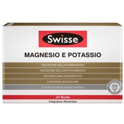 Swisse Magnesio e Potassio Per Stanchezza e Affaticamento 24 Bustine - Integratori di magnesio e potassio - 980418141 - Swiss...