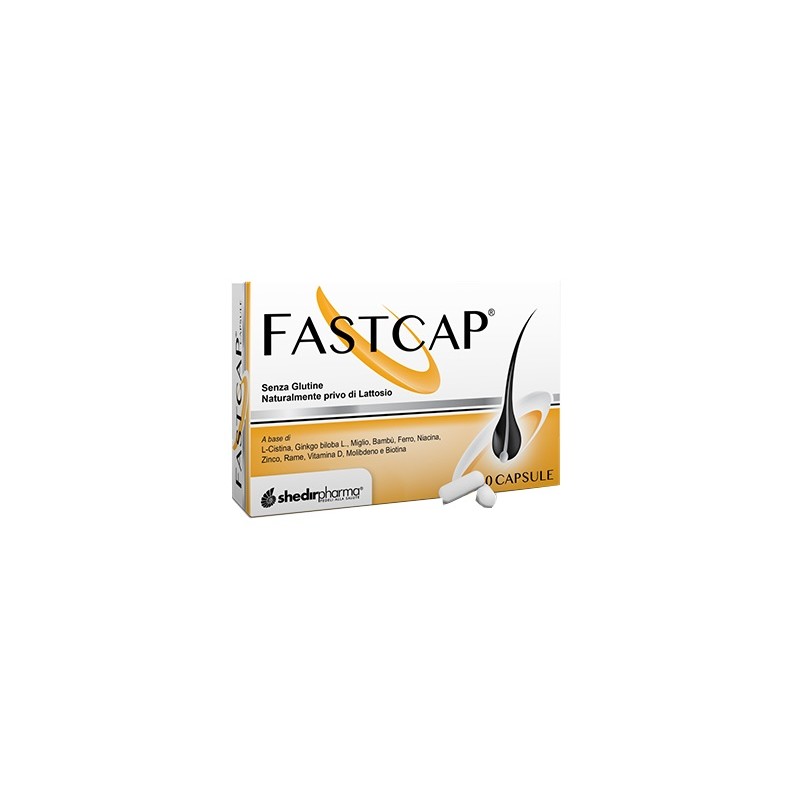 Shedir Pharma Unipersonale Fastcap 30 Capsule - Integratori per pelle, capelli e unghie - 938957913 - Shedir Pharma - € 17,21