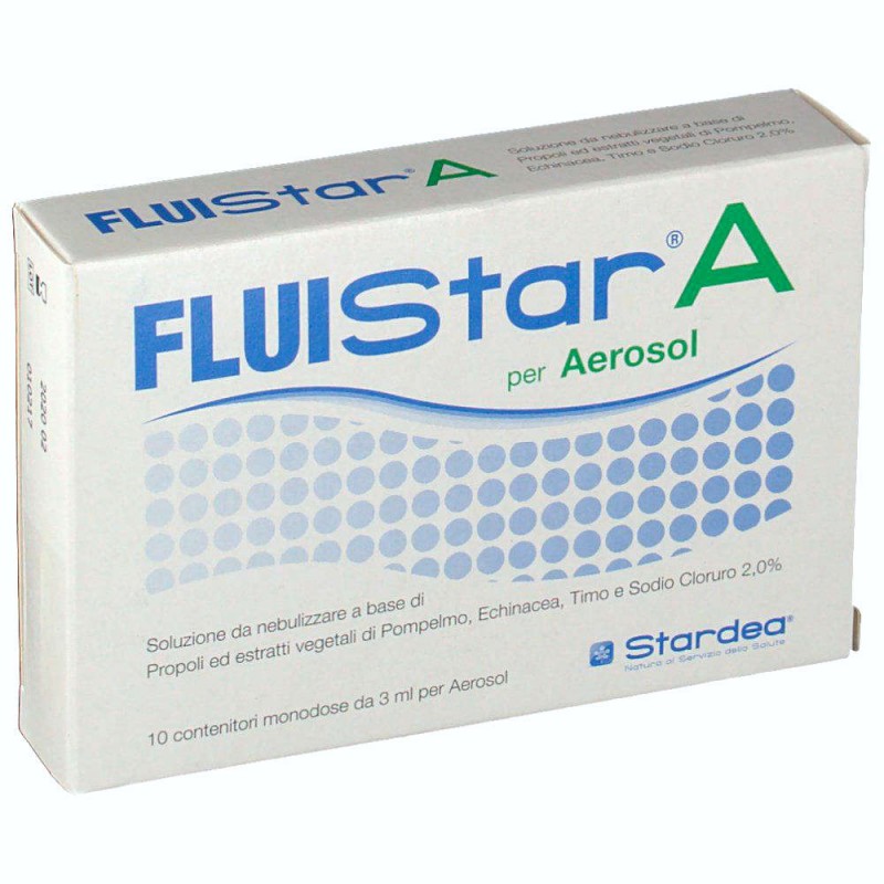 Stardea Fluistar A Soluzione Sterile per Aerosol 10 Monodose - Aerosol e inalatori - 971216484 - Stardea - € 15,51