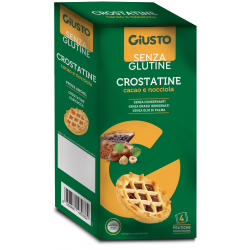 Farmafood Giusto Senza Glutine Crostatina Cacao Nocciole 4 Pezzi Da 45 G - Home - 984807519 - Giusto - € 4,99