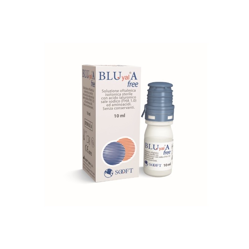 Blu Yal A Free Soluzione Oftalmica Isotonica Sterile 10 Ml - Colliri omeopatici - 971528195 - Sooft Italia - € 15,09
