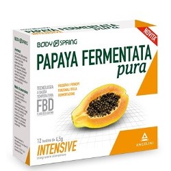 Angelini Body Spring Papaya Fermentata Pura Intensive 12 Bustine - Home - 933906695 - Body Spring - € 21,50