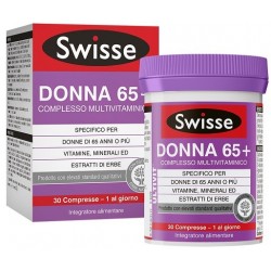 Swisse Donna 65+ Complesso Multivitaminico 30 Compresse - Vitamine e sali minerali - 976396162 - Swisse - € 14,65
