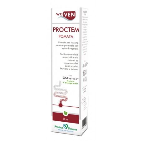 Prodeco Pharma Waven Proctem Pomata 40 Ml - Prodotti per emorroidi e ragadi - 982602551 - Prodeco Pharma - € 13,31
