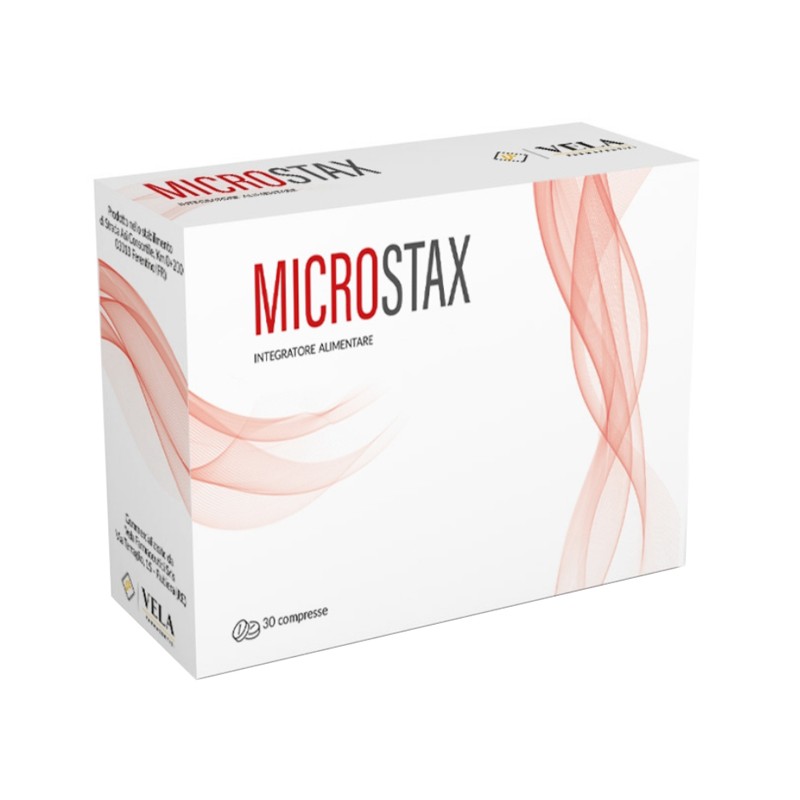 Vela Farmaceutici S Microstax 30 Compresse - Rimedi vari - 984592384 - Vela Farmaceutici S - € 21,92