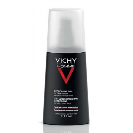 Vichy Homme Deodorante Vaporizzatore Uomo 100 Ml - Deodoranti per il corpo - 912518469 - Vichy - € 8,90