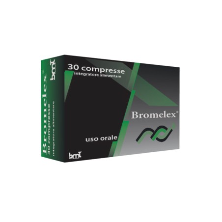 Bmt Pharma Bromelex 30 Compresse - Circolazione e pressione sanguigna - 979841929 - Bmt Pharma - € 23,51