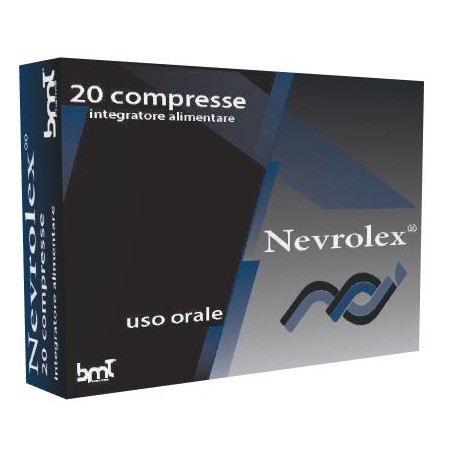 Bmt Pharma Nevrolex 20 Compresse - Vitamine e sali minerali - 980129338 - Bmt Pharma - € 23,60