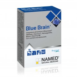 Named Blue Brain Integratore Per Il Benessere Mentale 10 Bustine - Integratori per concentrazione e memoria - 984320364 - Named