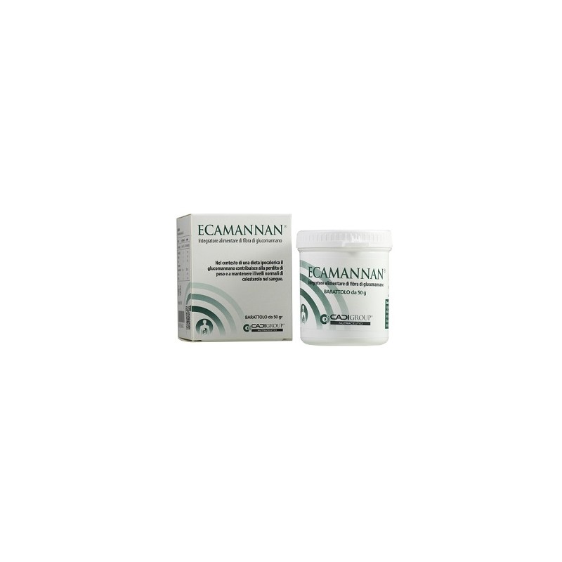 Ca. Di. Group Ecamannan Polvere 50 G Senza Zuccheri - Integratori per dimagrire ed accelerare metabolismo - 935266421 - Ca. D...