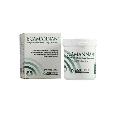 Ca. Di. Group Ecamannan Polvere 50 G Senza Zuccheri - Integratori per dimagrire ed accelerare metabolismo - 935266421 - Ca. D...