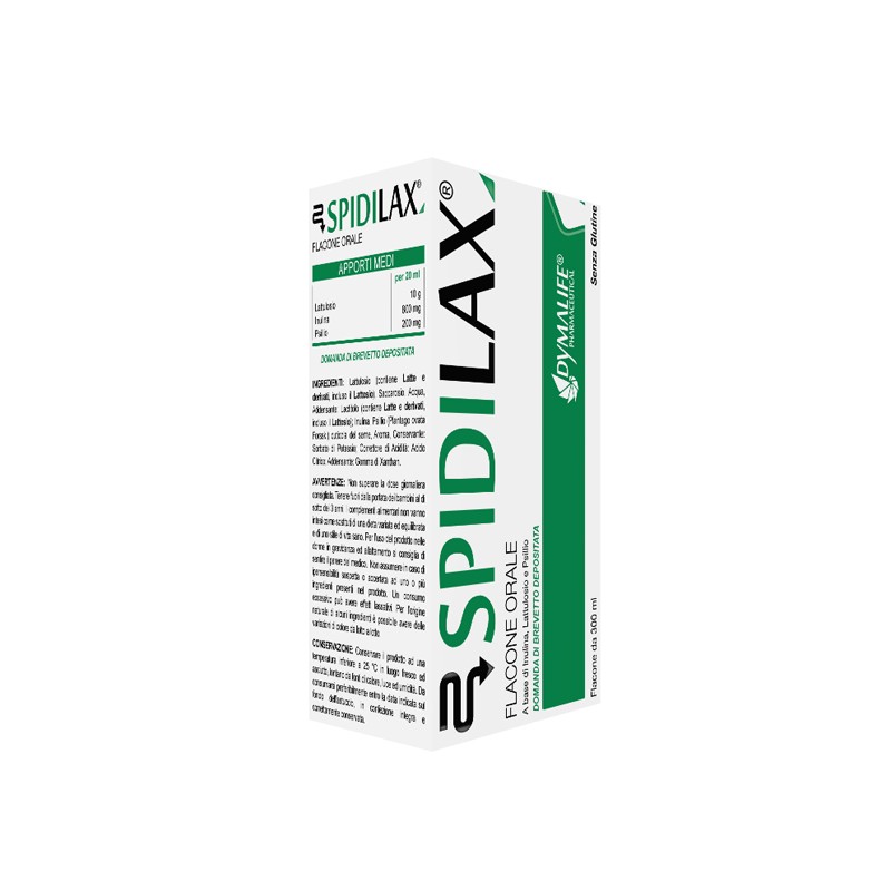 Dymalife Pharmaceutical Spidilax 300 Ml - Integratori per regolarità intestinale e stitichezza - 942802442 - Dymalife Pharmac...