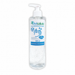 Vivisalute Gel Igienizzante mani 500 ml - Formato convenienza - Igienizzanti e disinfettanti - 999008725 - Vivisalute