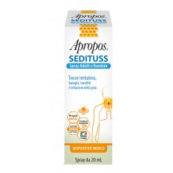 Desa Pharma Apropos Sedituss Spray Adulti/bambini 20 Ml - Prodotti fitoterapici per raffreddore, tosse e mal di gola - 980430...
