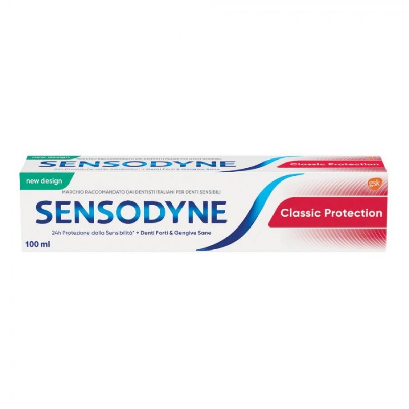 Sensodyne Classic Protection Dentifricio Con Fluoro 100 Ml - Dentifrici e gel - 942047871 - Sensodyne - € 4,80