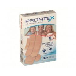 Safety Prontex Cerotto Skin Strips 6 Formati Assortiti Astuccio 40 Pezzi - Medicazioni - 935427462 - Safety - € 3,38