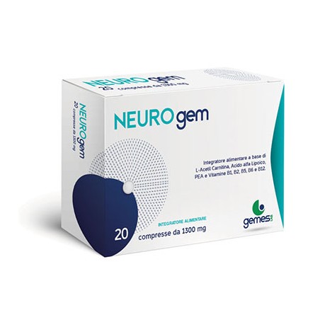 Gemes Neurogem Integratore di Calcio Fosforo e Magnesio 20 Compresse - Integratori per articolazioni ed ossa - 981593054 - Ge...