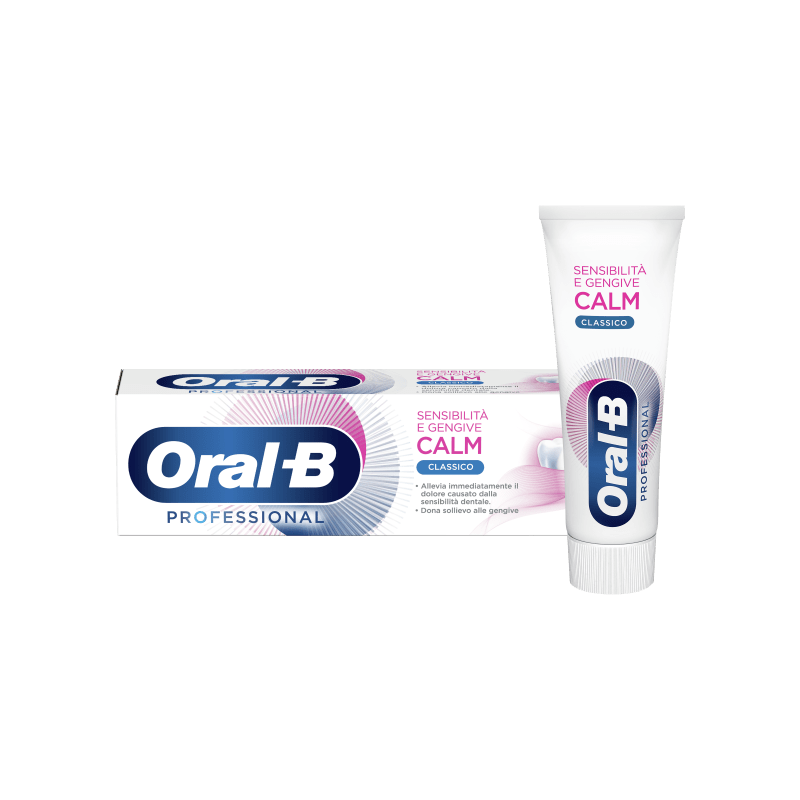 Oral-B Professional Dentifricio Sensibilità e Gengive Calm Classico 75 Ml - Dentifrici e gel - 982509693 - Oral-B - € 4,67