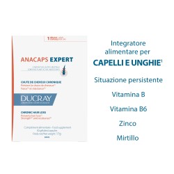 Ducray Anacaps Expert Capelli e Unghie 30 Capsule Ducray - 4