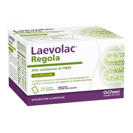 Chiesi Italia Laevolac Regola 20 Buste Laevolac - 1 Chiesi Italia Laevolac Regola 20 Buste Laevolac - 1