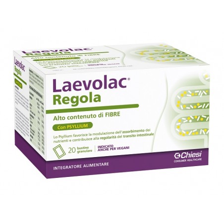 Chiesi Italia Laevolac Regola 20 Buste - Integratori per regolarità intestinale e stitichezza - 978115792 - Laevolac - € 7,89