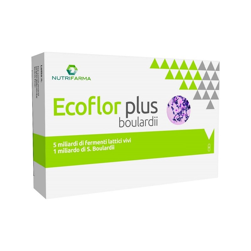Aqua Viva Ecoflor Plus Boulardii 10 Capsule - Integratori di fermenti lattici - 984145565 - Aqua Viva - € 7,65