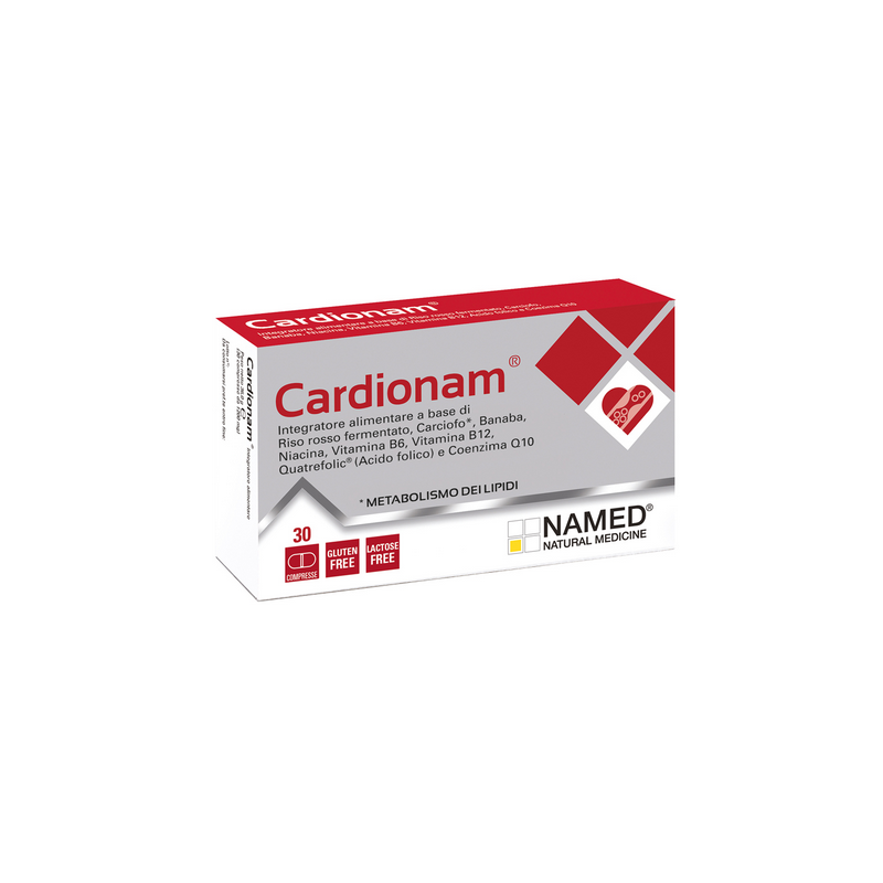 Named Cardionam Integratore Per Metabolismo Dell'Omocisteina 30 Compresse - Circolazione e pressione sanguigna - 984797860 - ...