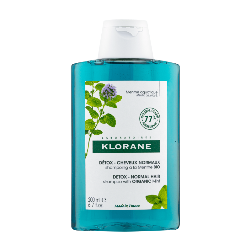 Klorane Shampoo Detox Alla Menta Acquatica Bio 200 Ml - Shampoo - 981391055 - Klorane - € 4,87