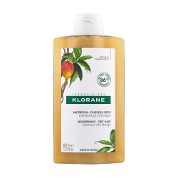 Klorane Shampoo Nutriente Al Burro Di Mango 400 Ml - Shampoo per capelli secchi e sfibrati - 981391093 - Klorane