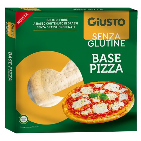 Farmafood Giusto Senza Glutine Base Pizza 290 G - Alimenti senza glutine - 984905707 - Giusto - € 6,04