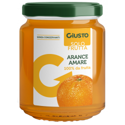 Farmafood Giusto Solo Frutta Marmell Arance Amare 284 G - Sostitutivi pasto e sazianti - 984707962 - Farmafood