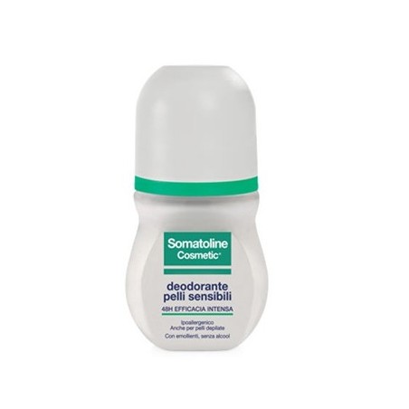 Somatoline Cosmetic Deodorante Per Pelli Sensibili Roll-On 50 Ml - Deodoranti per il corpo - 973500883 - Somatoline - € 5,50