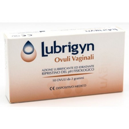 Lubrigyn Ovuli Vaginali Idratanti 10 Ovuli - Lavande, ovuli e creme vaginali - 930192531 - Lubrigyn - € 15,55