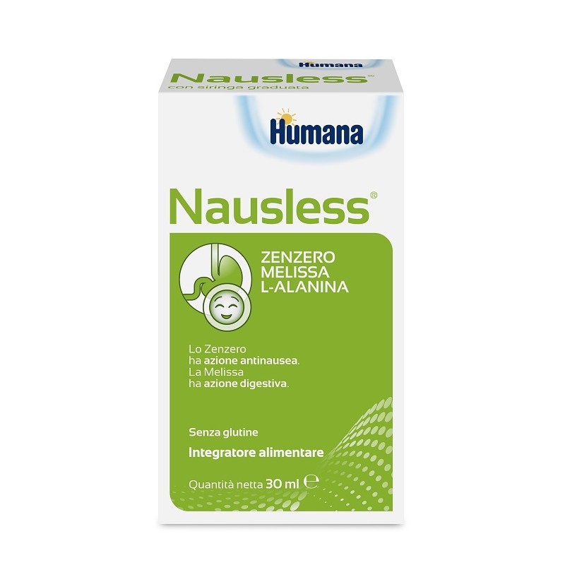Humana Nausless Integratore Contro La Nausea 30 Ml - Integratori per apparato digerente - 948014699 - Humana - € 17,89